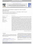 Research paper thumbnail of Using artificial neural networks to estimate the z-factor for natural hydrocarbon gases