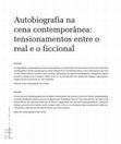 Research paper thumbnail of Autobiografia na cena contemporânea.pdf