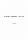 Research paper thumbnail of Karl Mannheim et l'Utopie