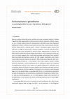 Research paper thumbnail of Evoluzionismo e gestaltismo. La psicologia della forma e il problema della genesi