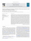 Research paper thumbnail of Trace metal concentration in Trade Wind aerosols collected over Barbados and Miami