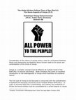 Research paper thumbnail of The Global Afrikan Political Time of Day [Part 6]: The Seven Aspects of Umoja [P.3]