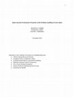 Research paper thumbnail of Improving the Psychometric Properties of the Problem Gambling Severity Index