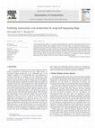 Research paper thumbnail of Predicting construction crew productivity by using Self Organizing Maps