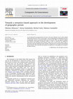 Research paper thumbnail of Towards a semantics-based approach in the development of geographic portals