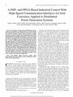 Research paper thumbnail of Implementing high speed communication buses for a FPGA-DSP architecture for digital control of power electronics