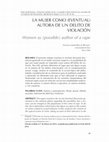 Research paper thumbnail of 2016: La mujer como (eventual) autora de un delito de violación