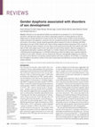 Research paper thumbnail of Gender dysphoria associated with disorders of sex development