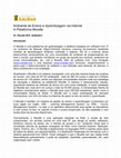 Research paper thumbnail of Ambiente de Ensino e Aprendizagem via Internet A Plataforma Moodle