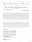 Research paper thumbnail of Mejoramiento de procesos constructivos a partir de un módulo programable para captura de imágenes y simulación digital