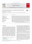 Research paper thumbnail of Image contrast enhancement in compressed wavelet domain