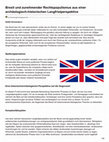 Research paper thumbnail of Brexit und zunehmender Rechtspopulismus