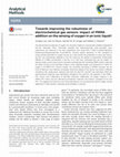 Research paper thumbnail of Towards improving the robustness of electrochemical gas sensors: impact of PMMA addition on the sensing of oxygen in an ionic liquid