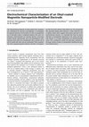 Research paper thumbnail of Electrochemical Characterization of an Oleyl-coated Magnetite Nanoparticle-Modified Electrode