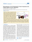 Research paper thumbnail of Electroreduction of 2,4,6-Trinitrotoluene in Room Temperature Ionic Liquids: Evidence of an EC 2 Mechanism