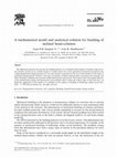 Research paper thumbnail of A mathematical model and analytical solution for buckling of inclined beam-columns