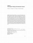 Research paper thumbnail of Web Opinion Mining and Sentimental Analysis