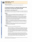 Research paper thumbnail of A prototype RF dosimeter for independent measurement of the average specific absorption rate (SAR) during MRI