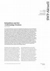 Research paper thumbnail of Kolumbien und der vollständige Frieden