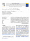 Research paper thumbnail of Genotypic linkages of VP4, VP6, VP7, NSP4, NSP5 genes of rotaviruses circulating among children with acute gastroenteritis in Thailand