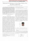 Research paper thumbnail of Enhancing the Performance of Active Shape Models in Face Recognition Applications