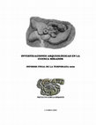 Research paper thumbnail of EXCAVACIONES EN SACALERO, EL MIRADOR: OPERACIONES 109S Y 109W