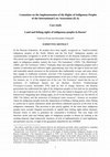 Research paper thumbnail of Land and fishing rights of indigenous peoples in Russia (authored by Federica Prina and Alexandra Tomaselli)