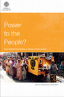 Research paper thumbnail of Segnestam Larsson, O. 2010. Civil Society’s “Crime Against the State of Nicaragua”. In: Moksnes, H. & Melin, M. (eds.) Power to the people? (Con-)Tested Civil Society in Search of Democracy. Uppsala: Uppsala Center for Sustainable Development.