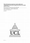 Research paper thumbnail of Why did Yugoslavia experience armed conflict post communism? A theoretical comparison between A.D. Smith and J.D. Fearon.