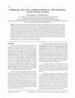 Research paper thumbnail of Shashidharan, N. and Quadros, G. (2013). Bridging gaps: Open Source geospatial technology as a public participatory tool for landscape assessment. In: Proceedings of the National Conference on Biodiversity: Status and Challenges in Conservation – ‘FAVEO’ 2013, 224-229. ISBN: 978-81-923628-1-6