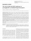 Research paper thumbnail of The role of PKA and PKCε pathways in prostaglandin E2-mediated hypernociception: Role of cAMP/PKCε in PGE2 hypernociception