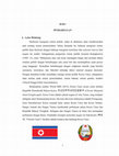 Research paper thumbnail of KAJIAN TENTANG SISTEM POLITIK DI KOREA UTARA