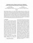 Research paper thumbnail of Information Security of Patient-Centered Services Utilising the German Nationwide Health Information Technology Infrastructure