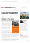 Research paper thumbnail of Dr. Talin Suciyan’s ‘The Armenians in Modern Turkey’ Breaks New Ground | Armenian Weekly.pdf