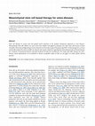 Research paper thumbnail of Mesenchymal stem cell based therapy for osteo-diseases