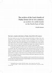 Research paper thumbnail of The Lion's: a family in the history of Padua. (from XIII to XIX century