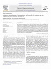 Research paper thumbnail of Enhanced solubilization of phenanthrene in Triton X-100 solutions by the addition of small amounts of chitosan