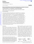 Research paper thumbnail of Bis(acetonitrile)bis(acetylacetonato)ruthenium(iii) mediated chemical transformations of coordinated 2-methylthioanilide