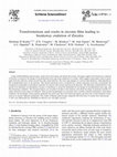 Research paper thumbnail of Transformations and cracks in zirconia films leading to breakaway oxidation of Zircaloy