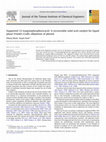 Research paper thumbnail of Supported 12-tungstophosphoricacid: A recoverable solid acid catalyst for liquid phase Friedel–Crafts alkylation of phenol