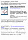 Research paper thumbnail of Synthesis, structural, and spectral characterization of Keggin-type mono cobalt(II)-substituted phosphotungstate