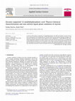 Research paper thumbnail of Zirconia supported 12-molybdophosphoric acid: Physicochemical characterization and non-solvent liquid phase oxidation of styrene