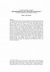 Research paper thumbnail of THE DIFERENCES ON " MUSLIM AND ISLAM " A STUDY ABOUT TERRORISM WHICH CLAIM ON BEHALF OF RELIGION