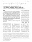 Research paper thumbnail of Overview and Quality Assurance for the Oral Health Component of the National Health and Nutrition Examination Survey (NHANES), 2003-04