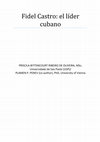 Research paper thumbnail of Fidel Castro-el líder cubano.pdf