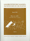 Research paper thumbnail of Tim Kerig / Kathrin Nowak / Georg Roth (Hrsg.), Alles was zählt... Festschrift für Andreas Zimmermann. Universitätsforschungen zur prähistorischen Archäologie 285 (Bonn: Habelt 2016)