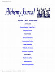 Research paper thumbnail of Alchemy journal Volume 1 No.1 Winter 2000 ARTICLES Cosmological Yoga Part I