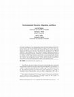 Research paper thumbnail of Environmental Hazards, Migration, and Race