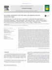 Research paper thumbnail of Iron isotope composition of the bulk waters and sediments from the Amazon River Basin