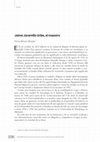 Research paper thumbnail of OBITUARIO: Jaime Jaramillo Uribe, el maestro, por VÍCTOR ÁLVAREZ MORALES